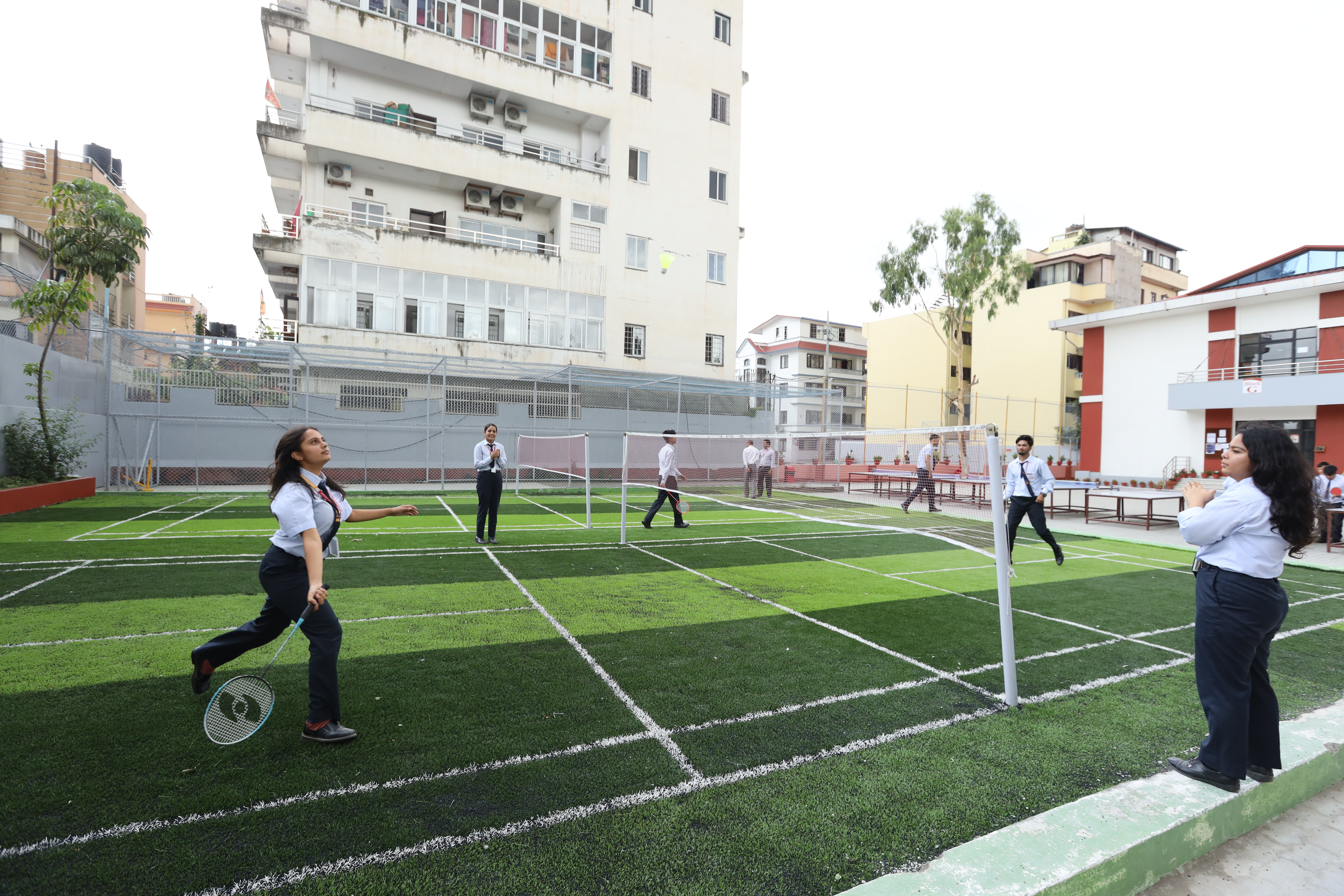 Intra-College Badminton Competition