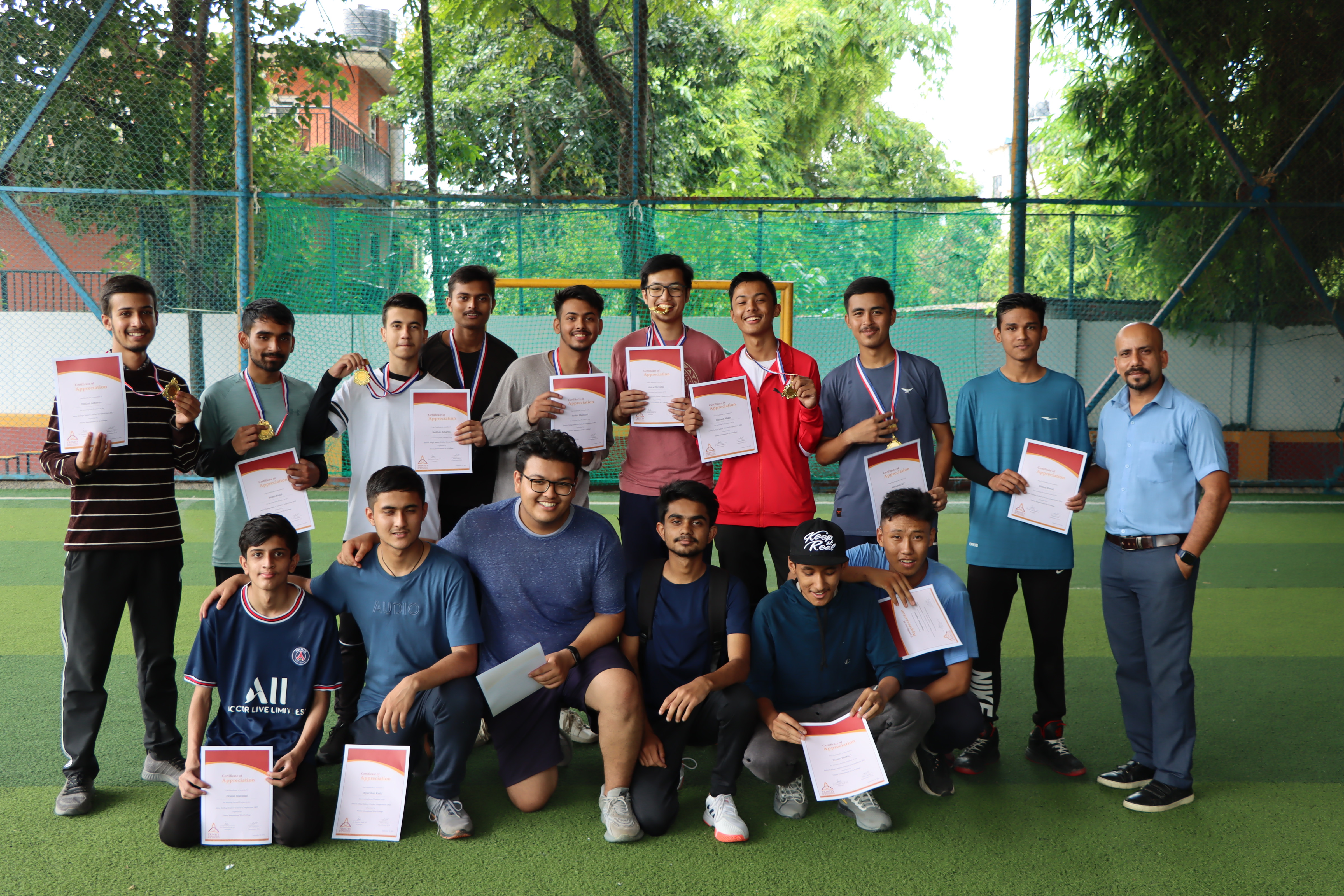 Trinity Intra-College Indoor Cricket Tournament 2022